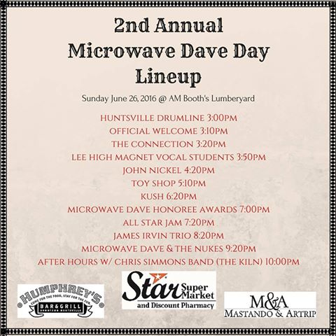 Microwave Dave Day 2016